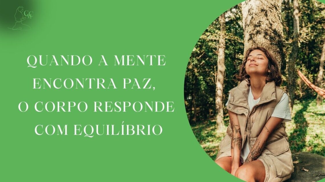 Pessoa meditando para melhorar a saúde mental e bem-estar