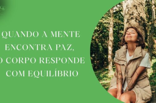 Pessoa meditando para melhorar a saúde mental e bem-estar