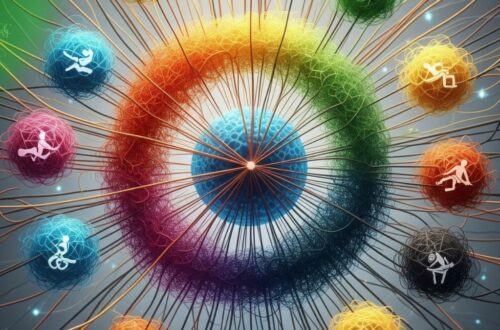 Pessoa praticando yoga ou meditação em um ambiente calmo, simbolizando a conexão entre hábitos e saúde mental.