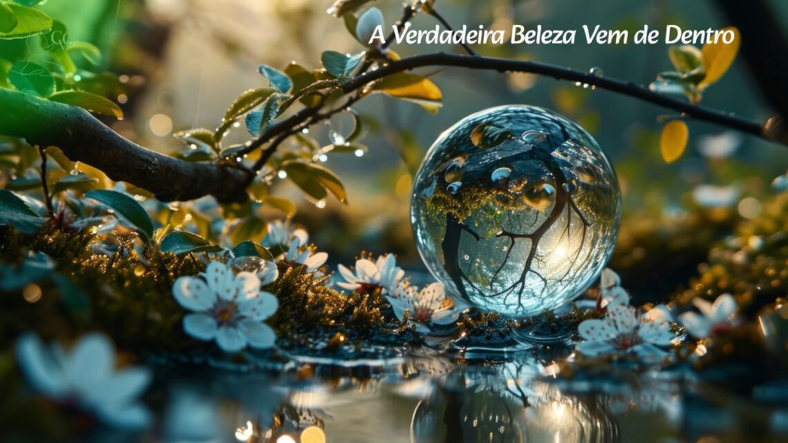 Uma mulher sorrindo, com a luz do sol refletindo seu brilho interior e exterior.