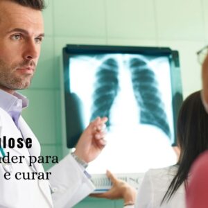 Raio-X de tórax, simbolizando o diagnóstico e as informações precisas sobre a tuberculose.