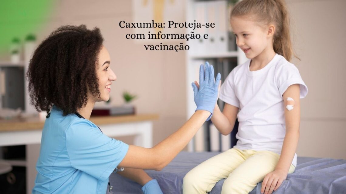 Criança com inchaço na região do pescoço, indicando caxumba.