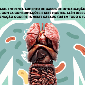 alternativo da imagem: “Profissional de saúde analisando dados sobre intoxicação por metanol